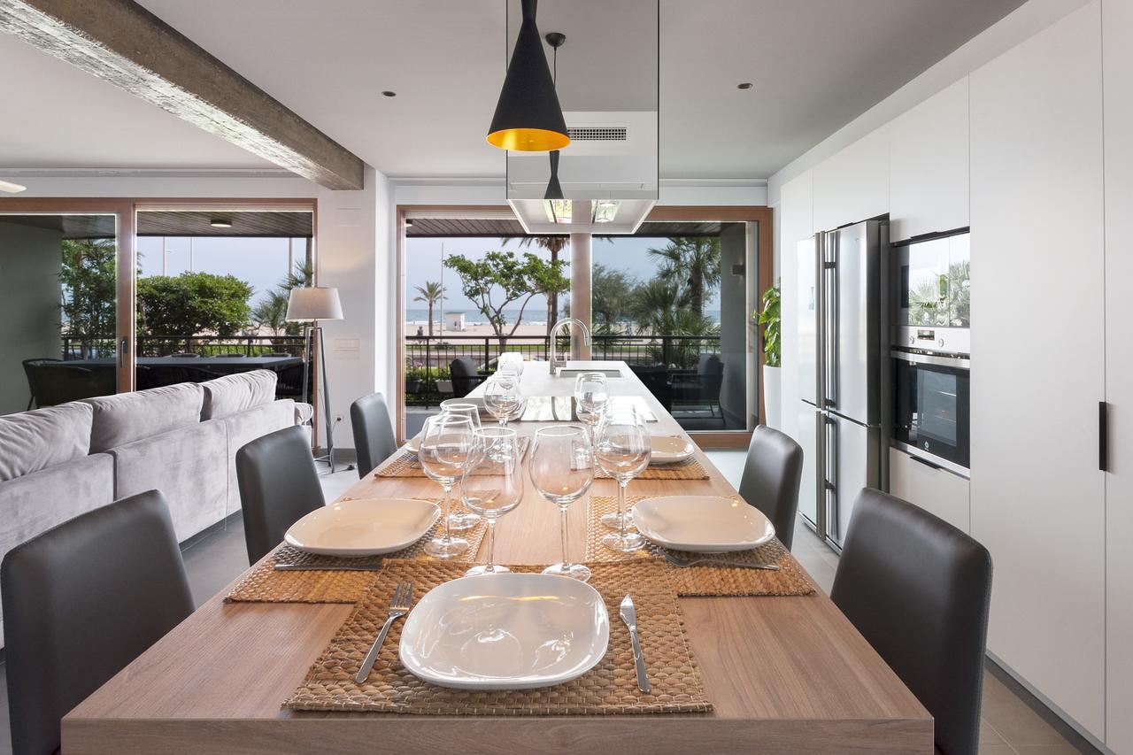 Appartement Ag Casa Del Mar Premium à Gandie Extérieur photo